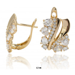 Xuping earrings Gold Plated 18k - MF18384