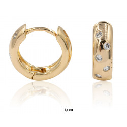 Xuping earrings Gold Plated 18k - MF18829