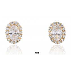 Xuping earrings Gold Plated 18k - MF18094