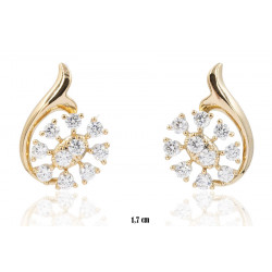 Xuping earrings Gold Plated 18k - MF18575