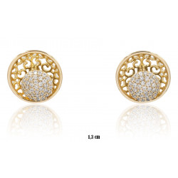 Xuping earrings Gold Plated 18k - MF18380