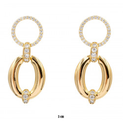 Xuping earrings Gold Plated 18k - MF18436