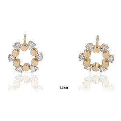 Xuping earrings Gold Plated 18k - MF18579