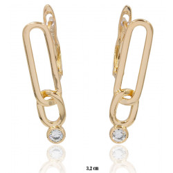 Xuping earrings Gold Plated 18k - MF18348