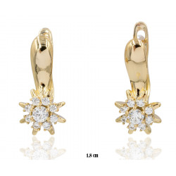 Xuping earrings Gold Plated 18k - MF18529
