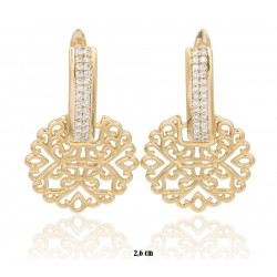 Xuping earrings Gold Plated 18k - MF18566