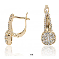 Xuping earrings Gold Plated 18k - MF18449