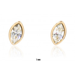 Xuping earrings Gold Plated 18k - MF18927