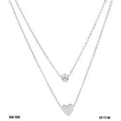 Xuping necklace Stainless Steel 316L - MF19006