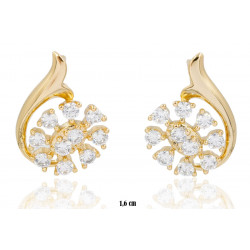 Xuping earrings Gold Plated 18k - MF19182