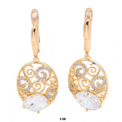 Xuping earrings Gold Plated 18k - MF19178