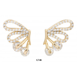 Xuping earrings Gold Plated 18k - MF19187