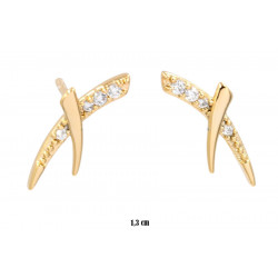 Xuping earrings Gold Plated 18k - MF19593-1