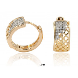 Xuping earrings Gold Plated 18k - MF19176