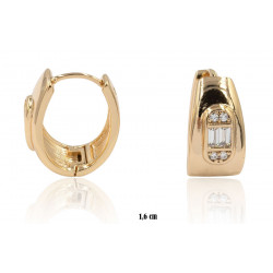Xuping earrings Gold Plated 18k - MF19499