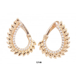 Xuping earrings Gold Plated 18k - MF19113