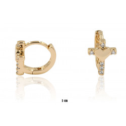 Xuping earrings Gold Plated 18k - MF19403