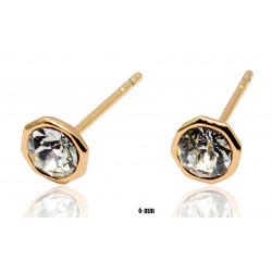 Xuping earrings Gold Plated 18k - MF20357