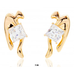Xuping earrings Gold Plated 18k - MF18907