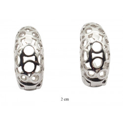 Xuping earrings rhodium plated - FM124445