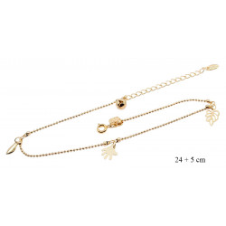 Xuping ankle bracelet gold plated 18k - MF11284