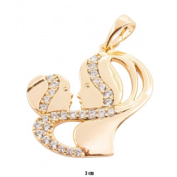 Xuping pendant Gold Plated 18k - MF21249