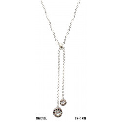 Xuping necklace Stainless Steel 316L - MF20444