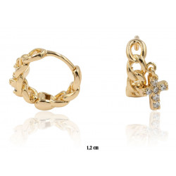 Xuping earrings Gold Plated 18k - MF20915