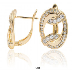Xuping earrings Gold Plated 18k - MF20956