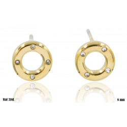 Xuping earrings Stainless Steel 316L - MF20449