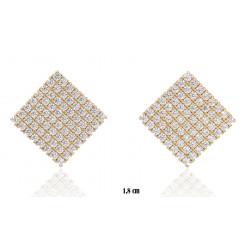 Xuping earrings Gold Plated 18k - MF20474