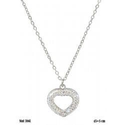 Xuping necklace Stainless Steel 316L - MF21245