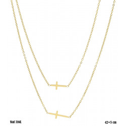 Xuping necklace Stainless Steel 316L - MF19468