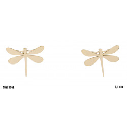 Kolczyki Merebilo Stal 316L - MF21914B