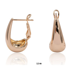 Kolczyki Xuping pozłacane 18k - MF23253
