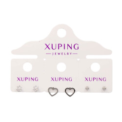 Kolczyki Xuping rodowane - MF28211