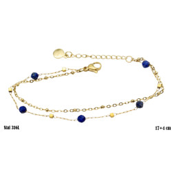 Bransoletka Merebilo Stal 316L - lapis - MF31711-B