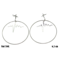 Kolczyki Merebilo Stal 316L - MF32617-S