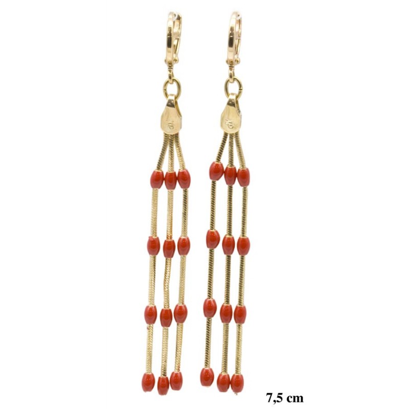 Kolczyki Xuping pozłacane 18k - MF7525