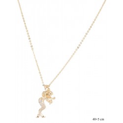 Naszyjnik Xuping pozłacany 18k - MF9695