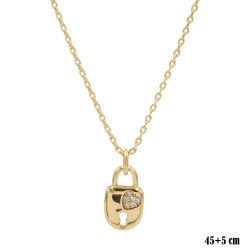 Naszyjnik Xuping pozłacany 18k - MF12973