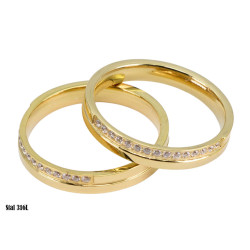 Pierścionek Xuping Stal 316L - MF27540