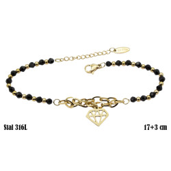 Bransoletka Xuping Stal 316L - MF36527