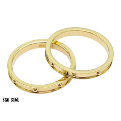 Pierścionek Xuping Stal 316L - MF36408