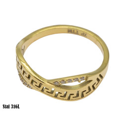 Pierścionek Xuping Stal 316L - MF36316