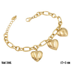 Bransoletka Xuping Stal 316L - MF36615