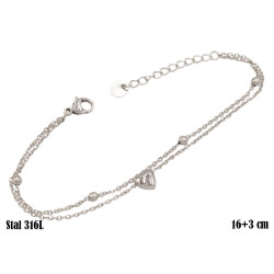 Bransoletka Xuping Stal 316L - MF36333