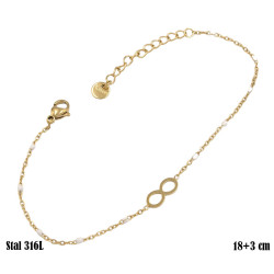 Bransoletka Xuping Stal 316L - MF36447