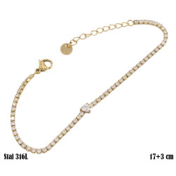 Bransoletka Xuping Stal 316L - MF35039