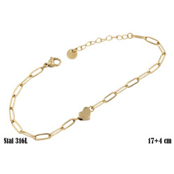 Bransoletka Xuping Stal 316L - MF35038